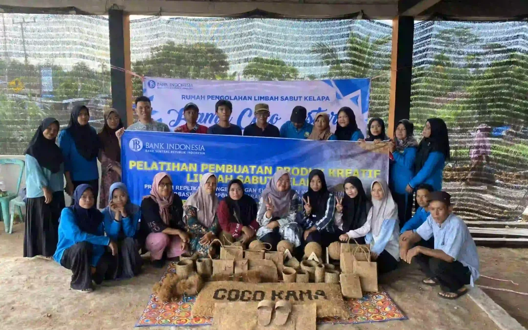 Pelatihan Sabut Kelapa di Jambi: 3 Hari Tingkatkan Keterampilan Ekonomi Kreatif